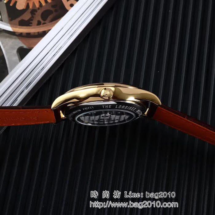 LONGINES浪琴 藍寶石玻璃 防水男士腕表 WSS1881